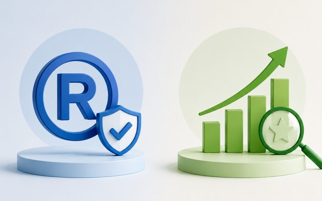 Qual a diferença entre registrar uma marca  e valorar uma marca?
